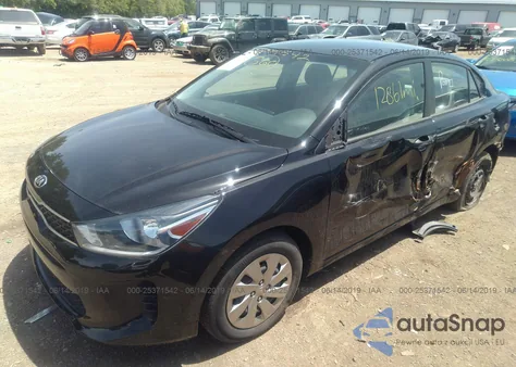 2018 Kia Rio Lx из США, поврежденный, VIN 3KPA24AB2JE061686